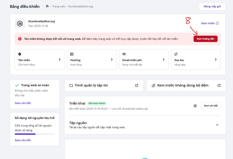 lay thong tin nameserver